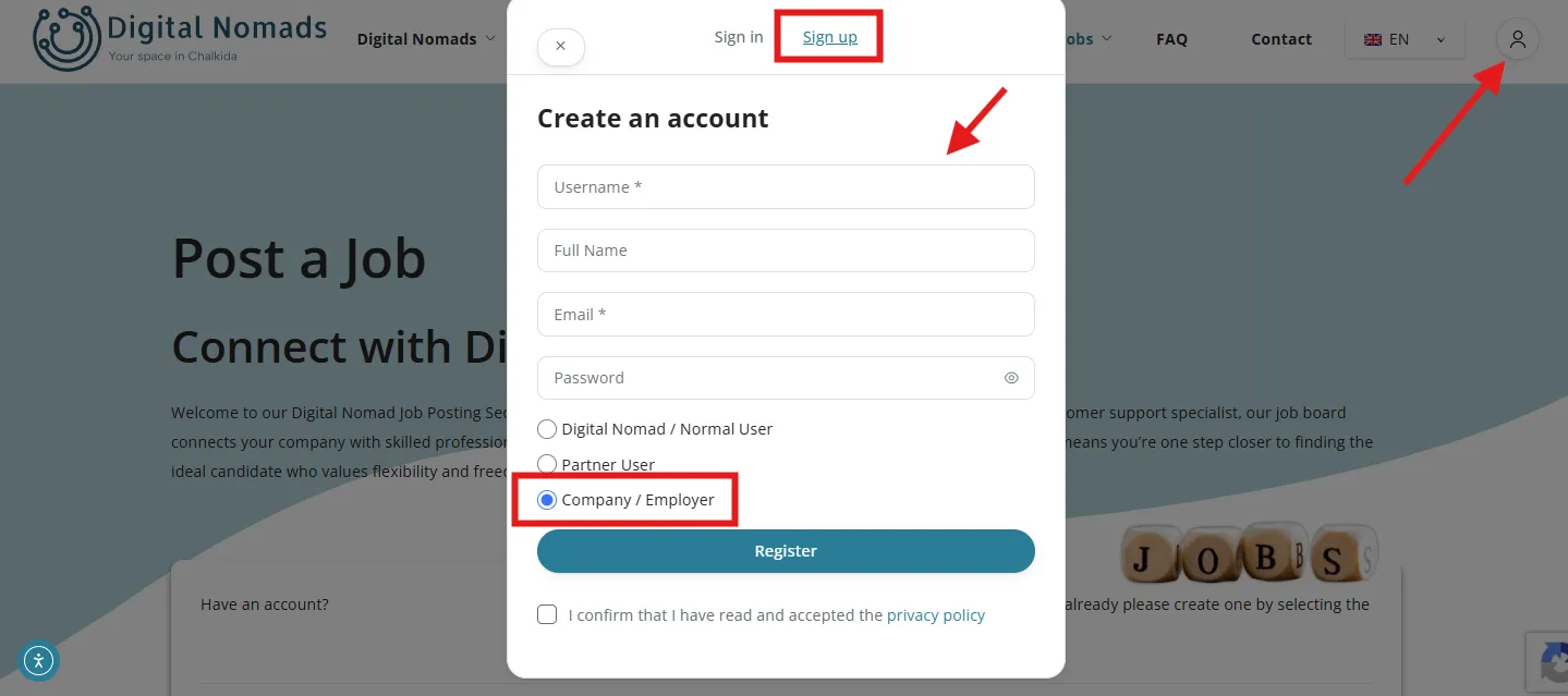Login Options